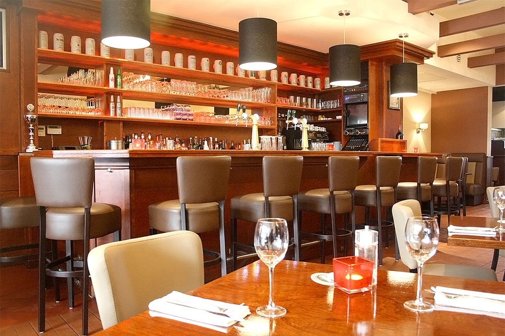 Interieur en bar Restaurant Le Baffon