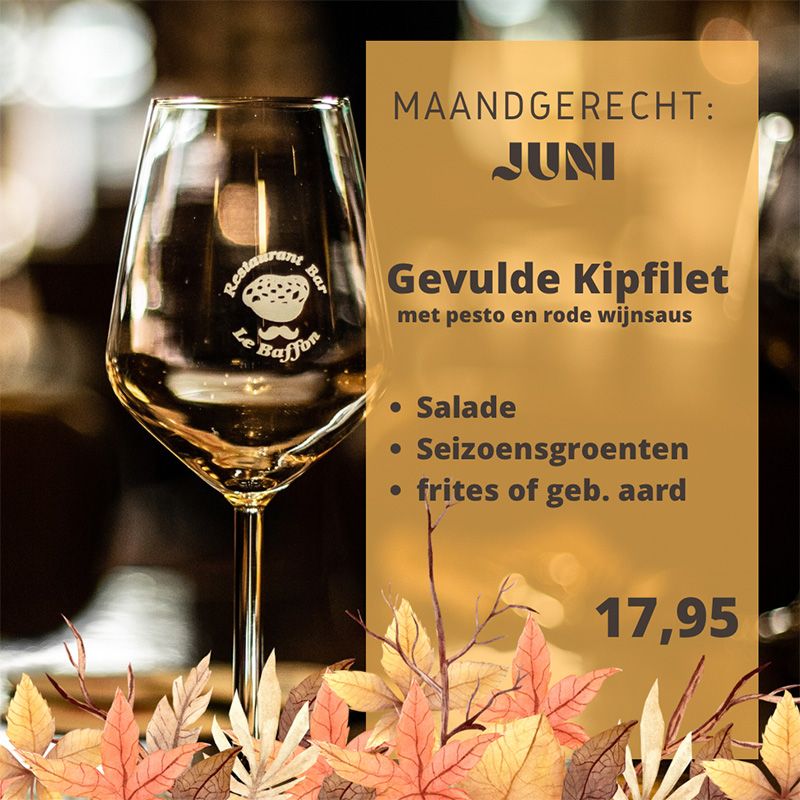 Asperger donderdagen Restaurant Le Baffon